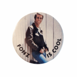 Happy Days Fonzie Badge