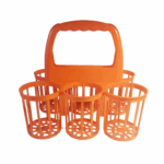 Porte Bouteilles Orange des Années 70′