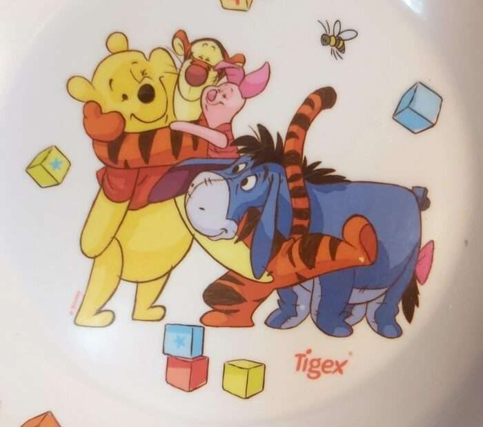Winnie l'Ourson Assiette et Coupelle – Image 2
