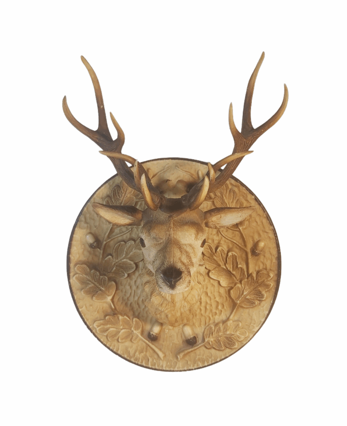 Trophée Tête de Cerf Kitsch - Image 3