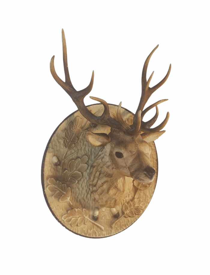 Trophée Tête de Cerf Kitsch - Image 2