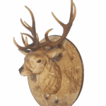 Trophée Tête de Cerf Kitsch