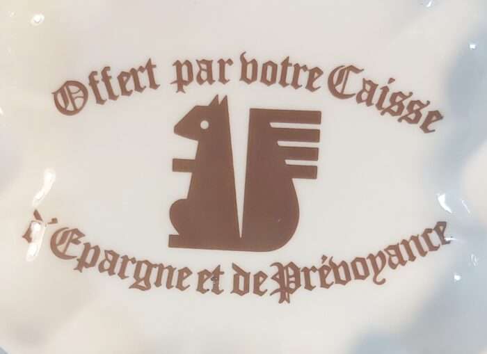 Caisse d'Epargne Cendrier Publicitaire - Image 2