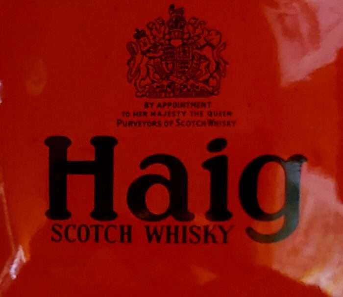 Haig Scotch Whisky Pichet Publicitaire – Image 2
