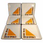 Assiettes à Fromage des Années 70′
