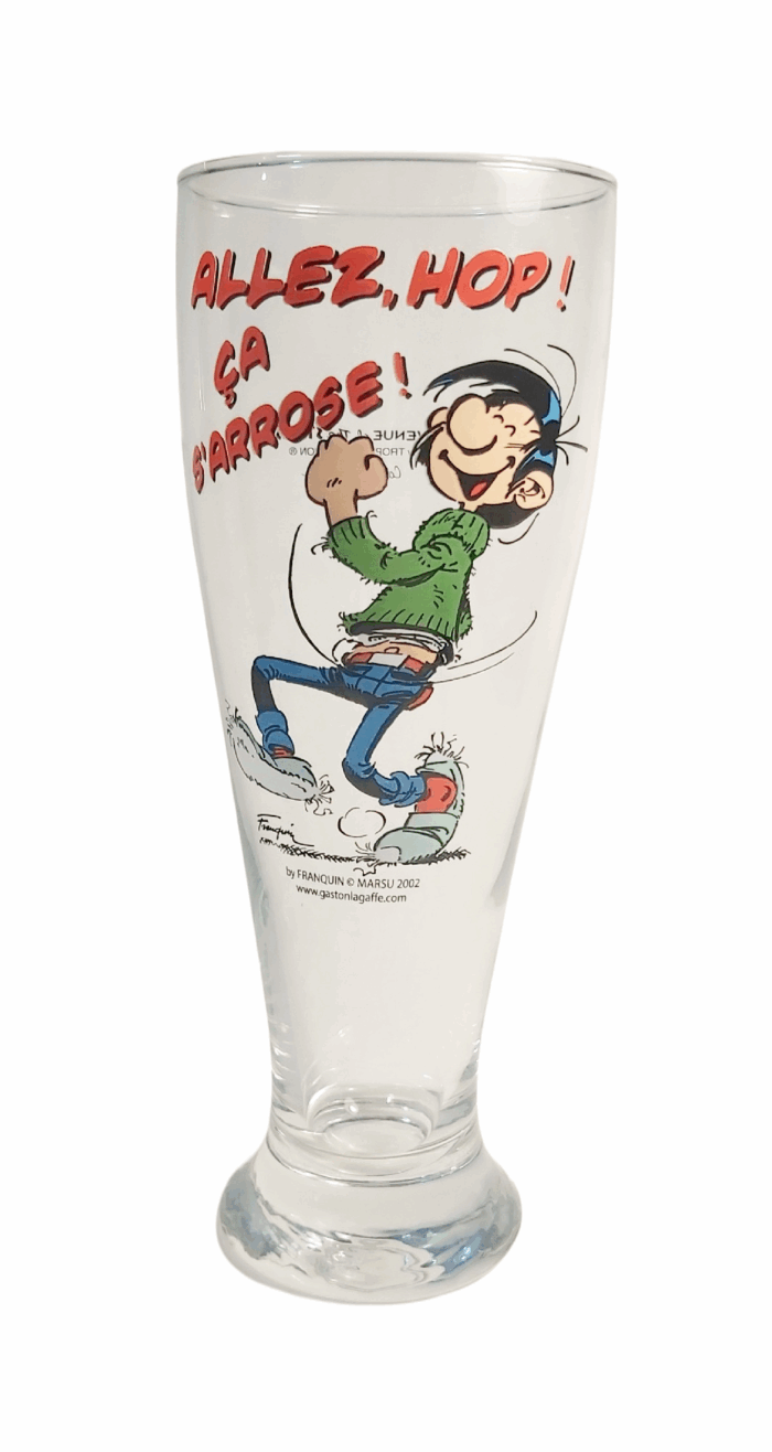 Gaston Lagaffe Verre