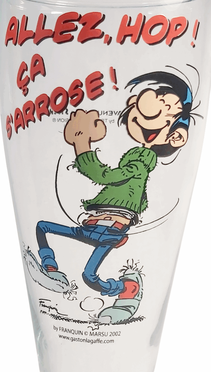 Gaston Lagaffe Verre – Image 2