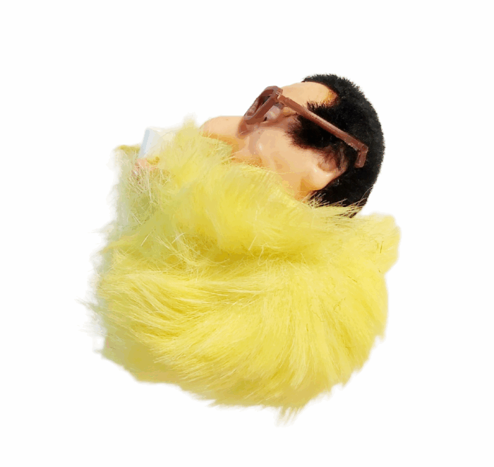 Jacques Chirac Peluche à pince du Bébête Show – Image 2