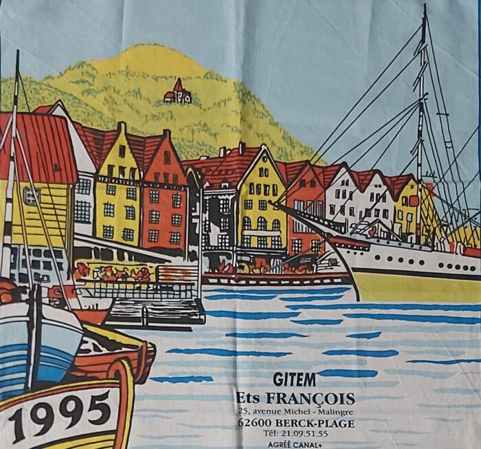 Torchon Calendrier de 1995 – Image 2