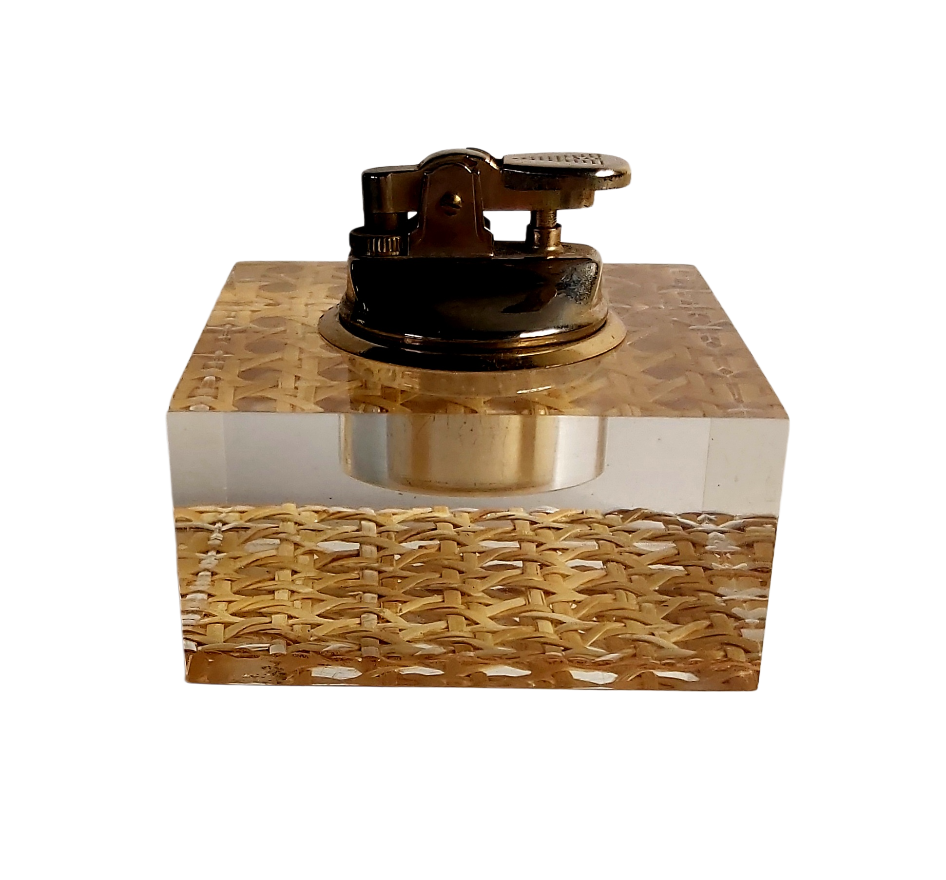 Briquet de Table en Inclusion sous Résine – Image 2