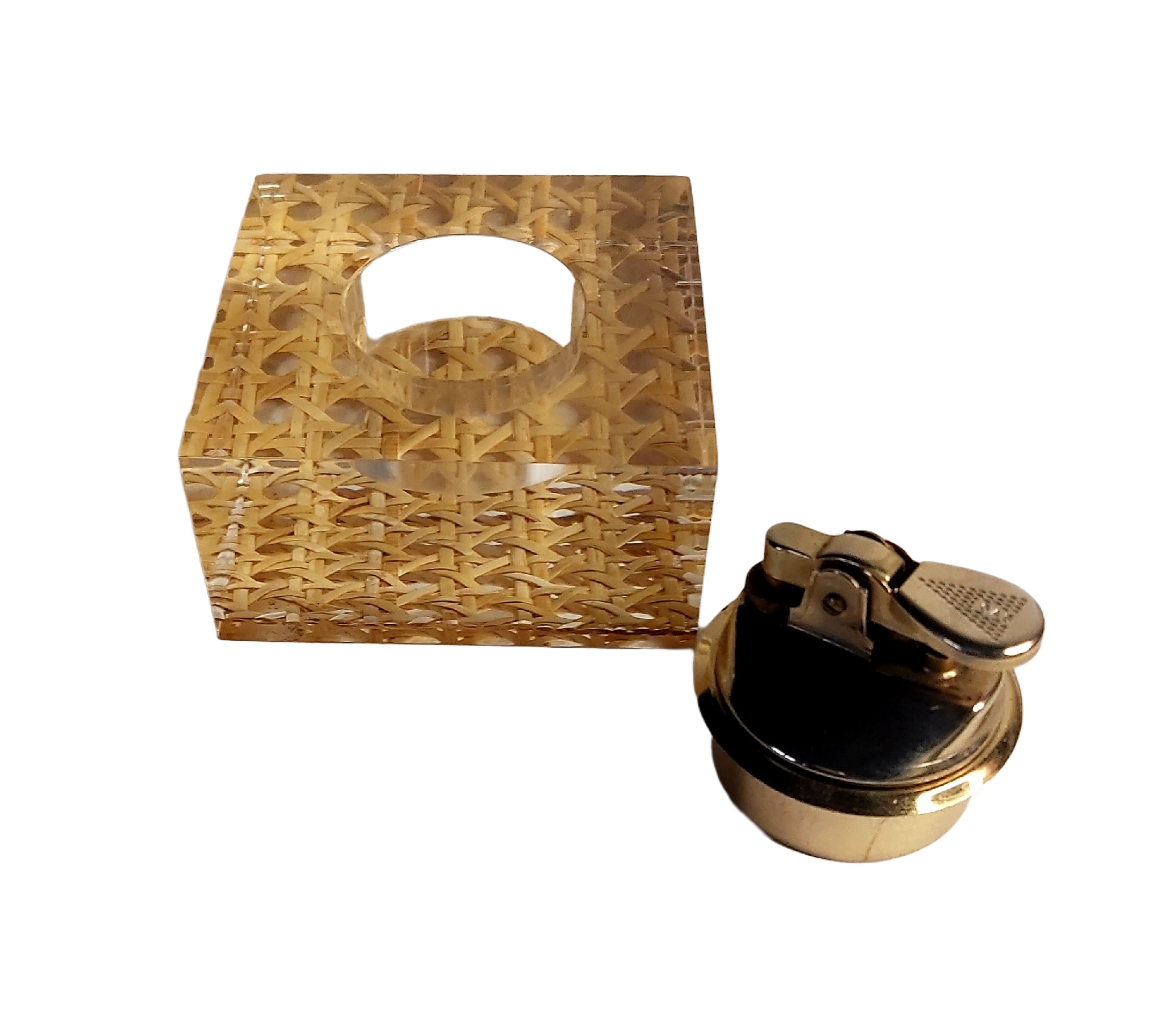 Briquet de Table en Inclusion sous Résine – Image 5