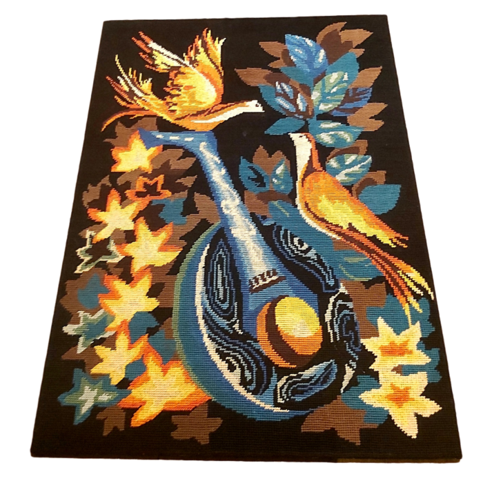 Canevas Décor Oiseaux et Banjo