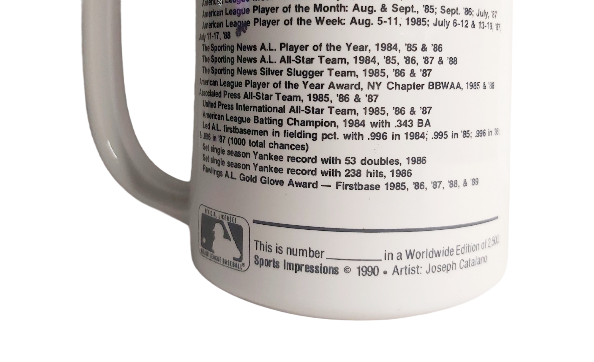 Chope Don Mattingly " Yankee Pride " – Image 4