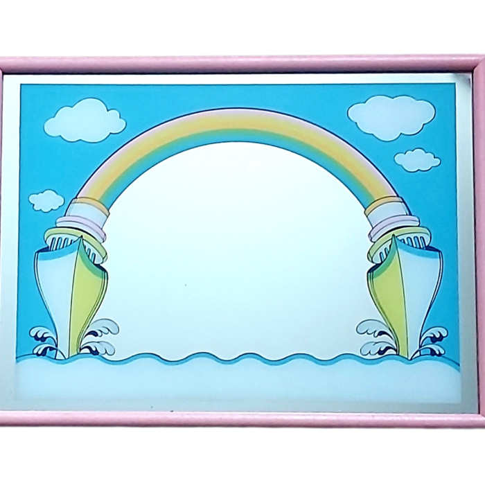 Miroir Arc en Ciel des Années 80&prime;