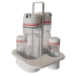 Serviteur Huile Vinaigre Sel et Poivre