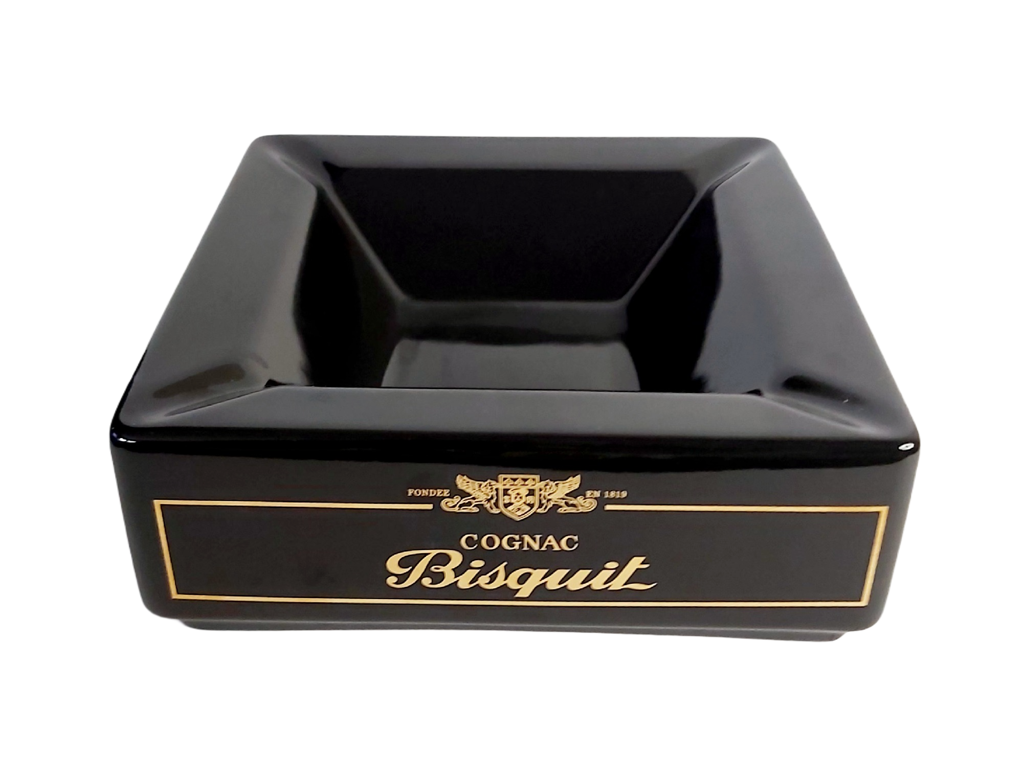 Cendrier Publicitaire Cognac Bisquit – Image 2