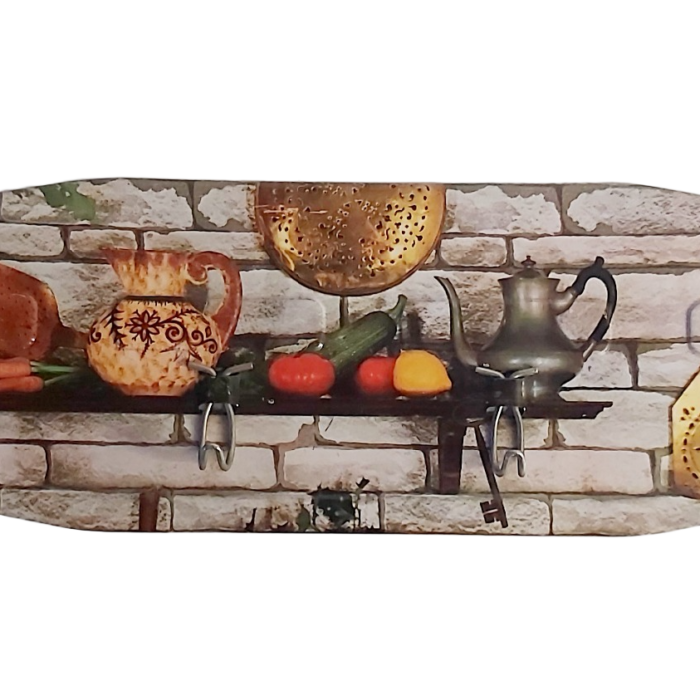 Porte-Torchons en Tôle Lithographiée