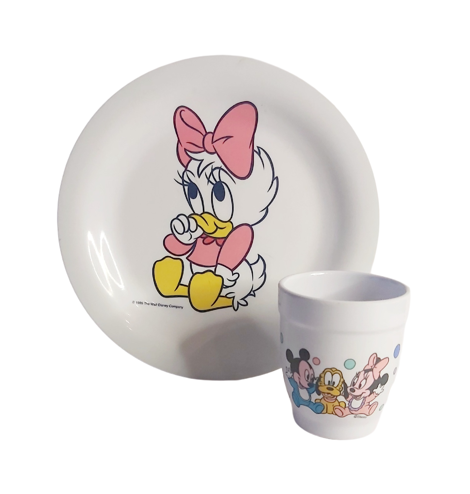 Assiette et Gobelet Walt Disney