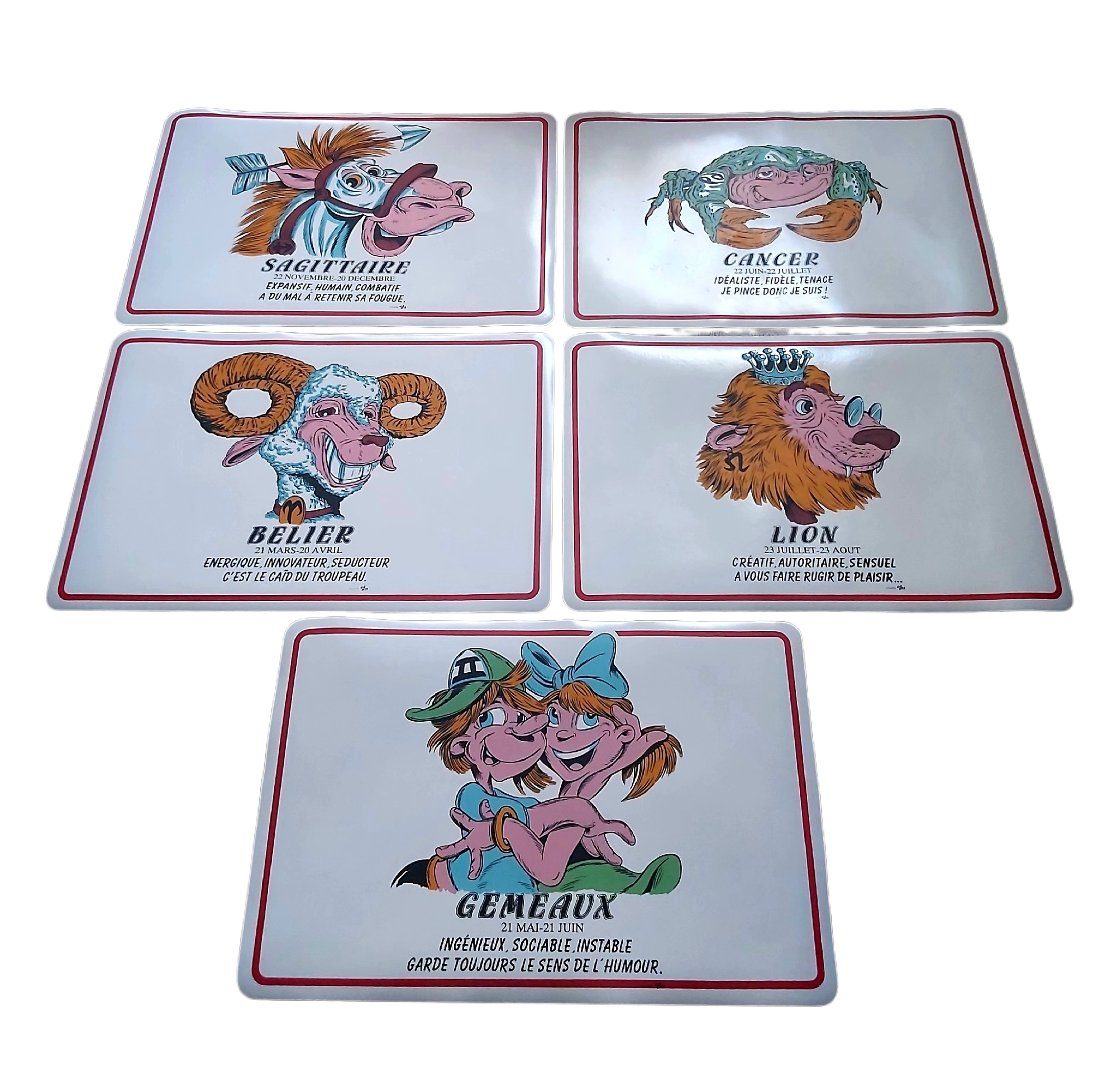 Sets de Table Signes du Zodiaque – Image 2