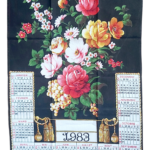 Torchon Calendrier de 1983