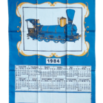 Torchon Calendrier de 1984
