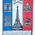 Torchon Calendrier de 1987