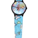 Montre Géante Map Monde