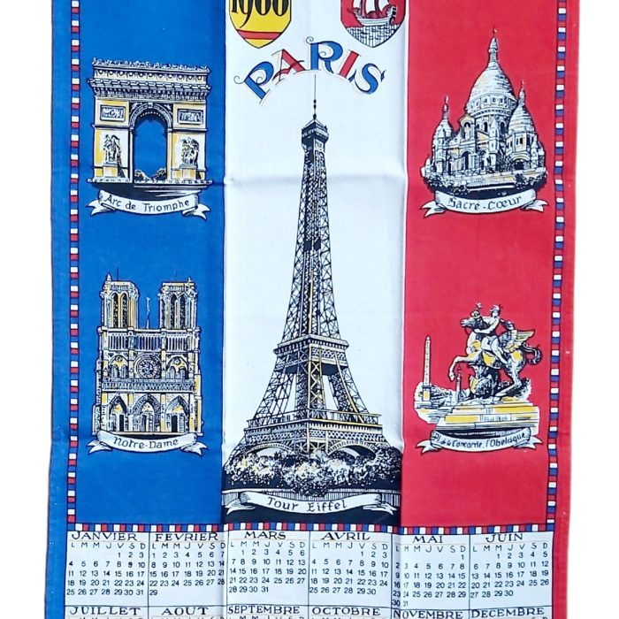 Torchon Calendrier de 1988