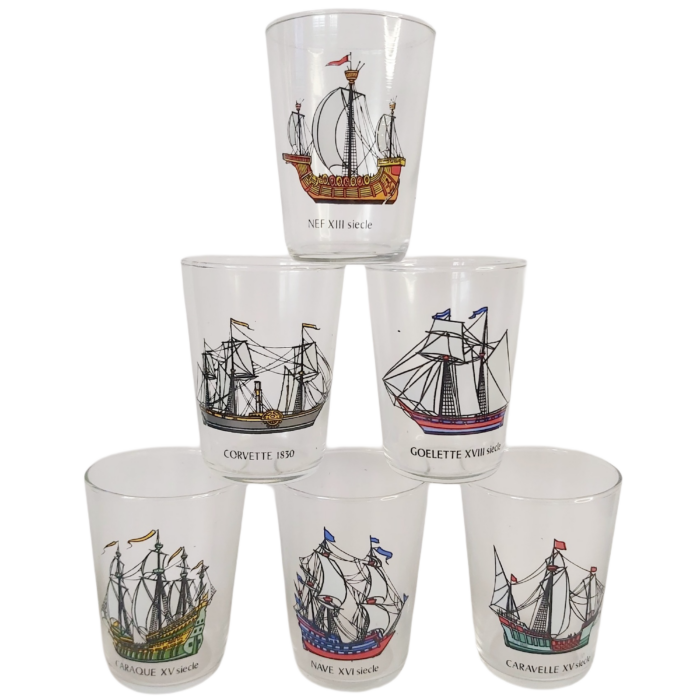 Verres Luminarc Collection Grands Voiliers