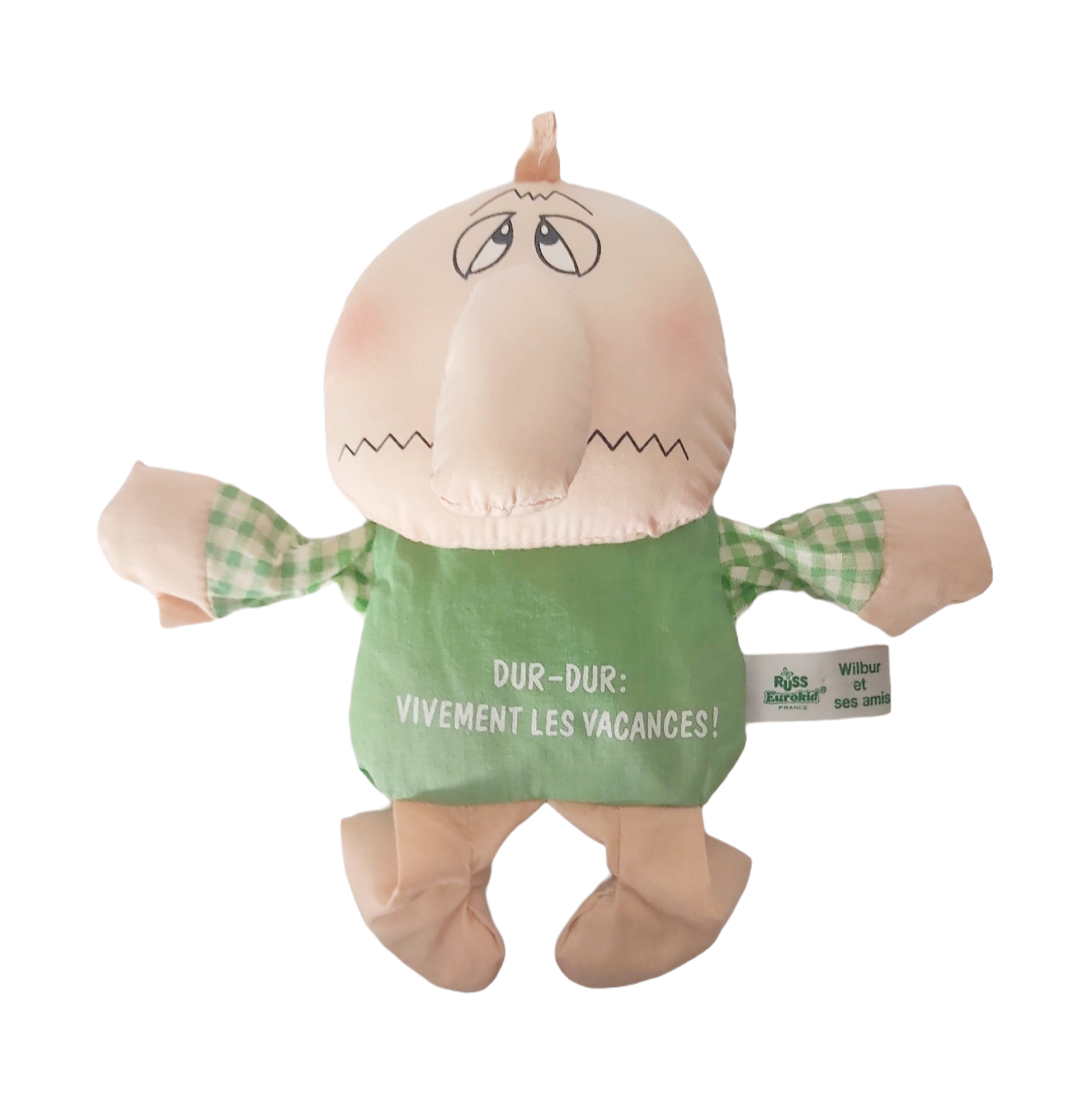 Poupée Wilbur "Dur-Dur : Vivement Les Vacances !"