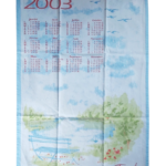 Torchon Calendrier de 2003