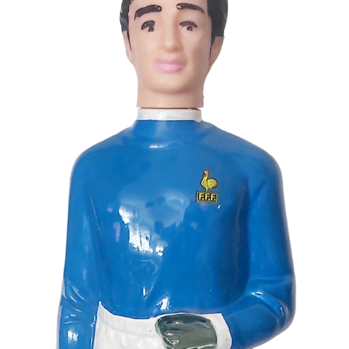 Ancienne Bouteille Brandy Football - Joueur Équipe de France 31cm