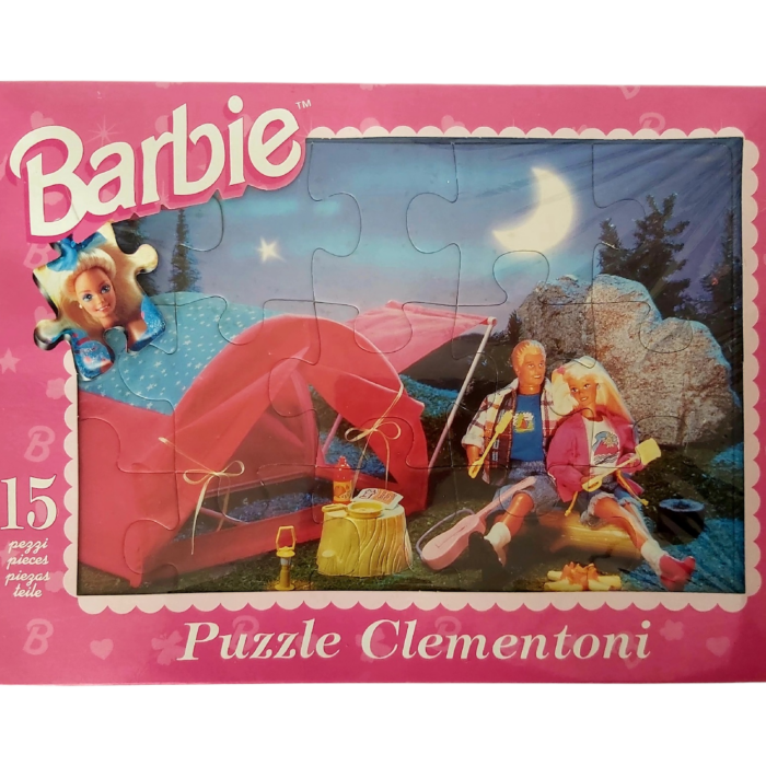 Puzzle Barbie Mattel 1994 vintage complet