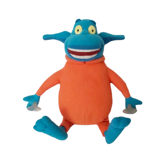 ​Peluche Bill Le Bigdil TF1 Lagaf ventouses 30 cm