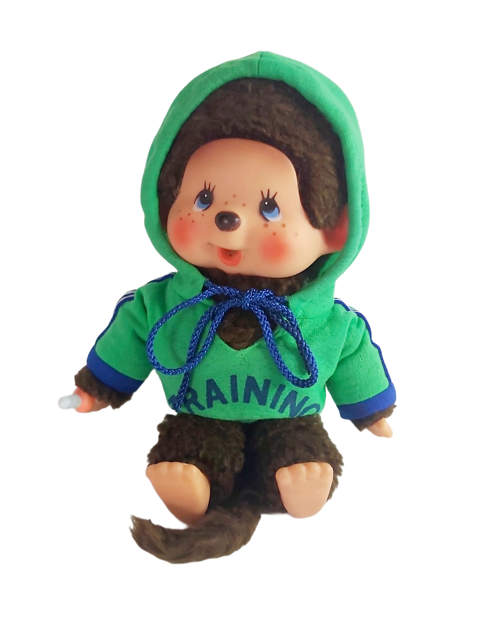 Kiki Peluche Ajena Vintage avec Tenue Sport "Training" - 18 cm