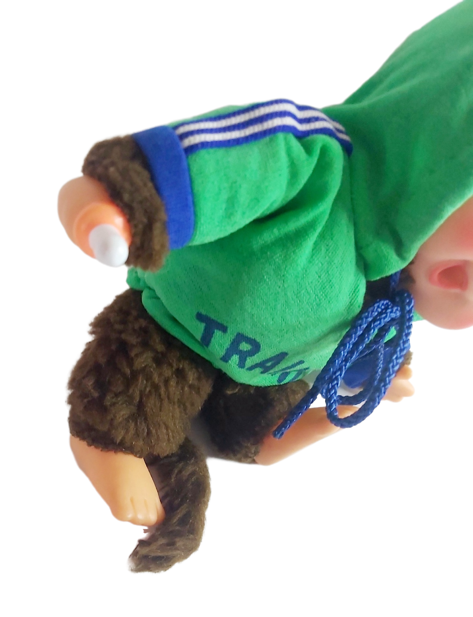 Kiki Peluche Ajena Vintage avec Tenue Sport "Training" - 18 cm – Image 3