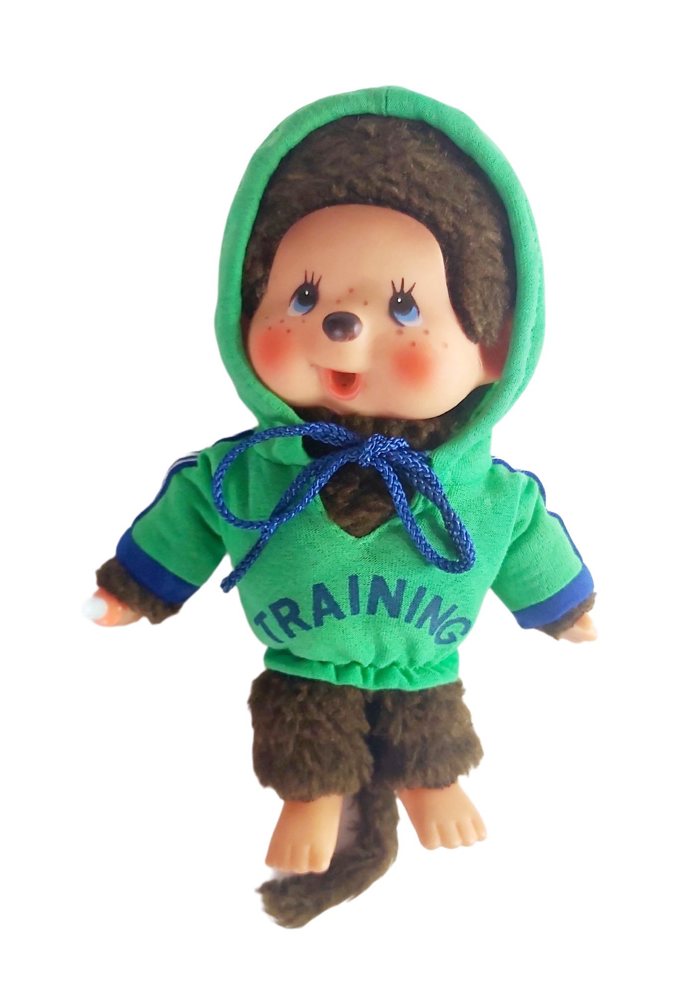 Kiki Peluche Ajena Vintage avec Tenue Sport "Training" - 18 cm – Image 4
