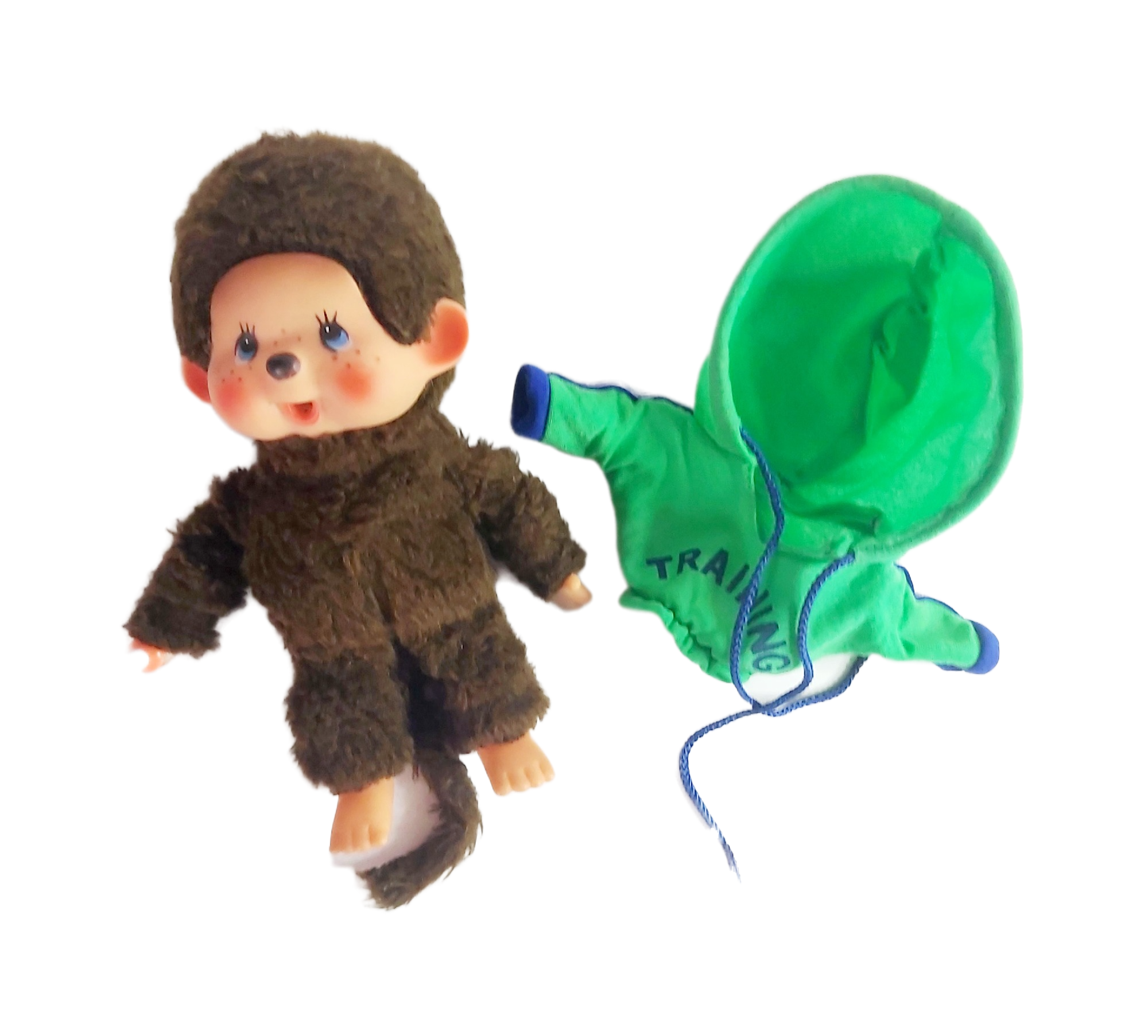 Kiki Peluche Ajena Vintage avec Tenue Sport "Training" - 18 cm – Image 5