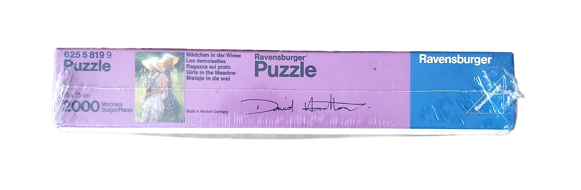 David Hamilton 1977 - Rare Puzzle Ravensburger 2000 Pièces Neuf Sous Blister d'Origine – Image 6