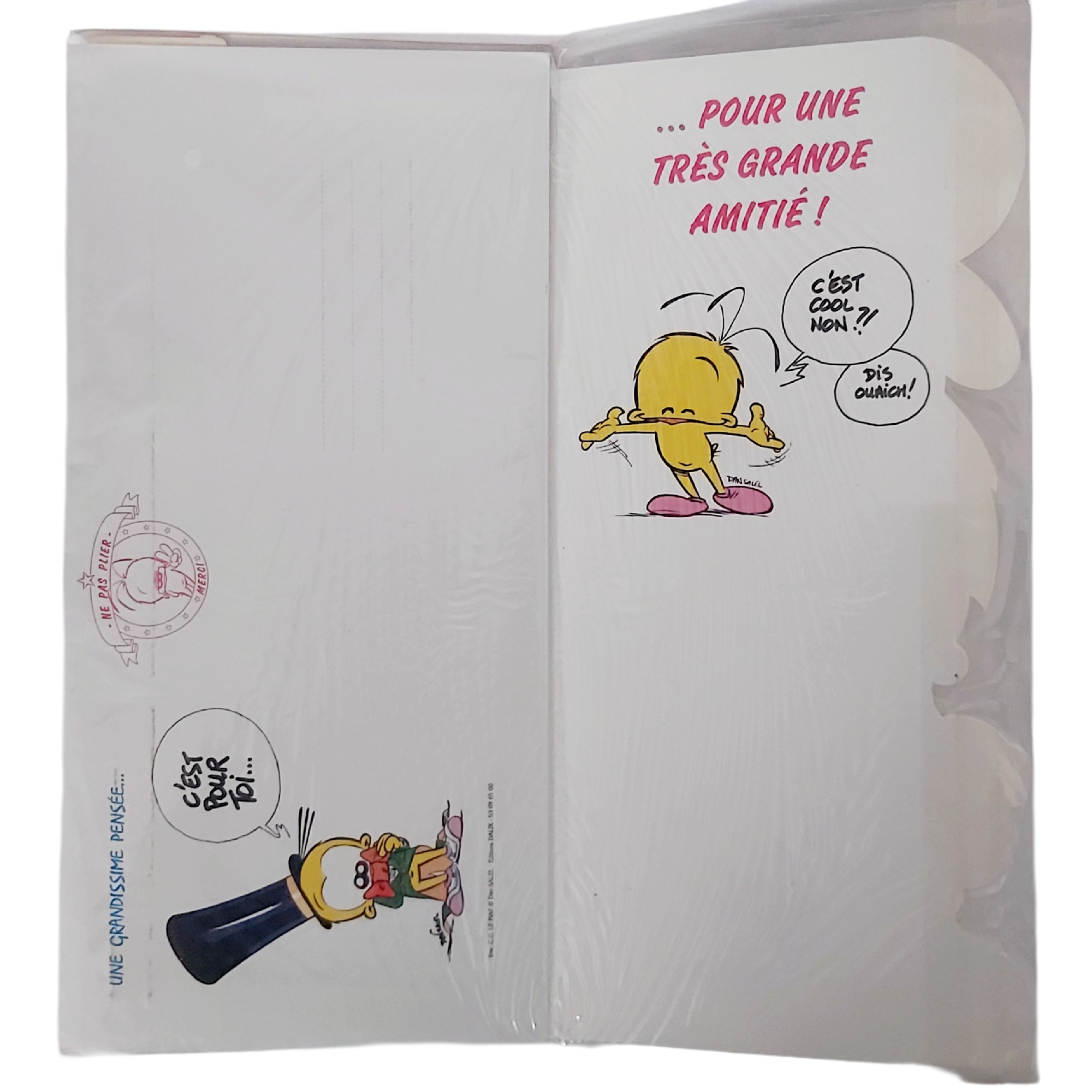 Le Piaf 1994 - Lot 3 Grandes Cartes Sous Blister d'Origine – Image 8