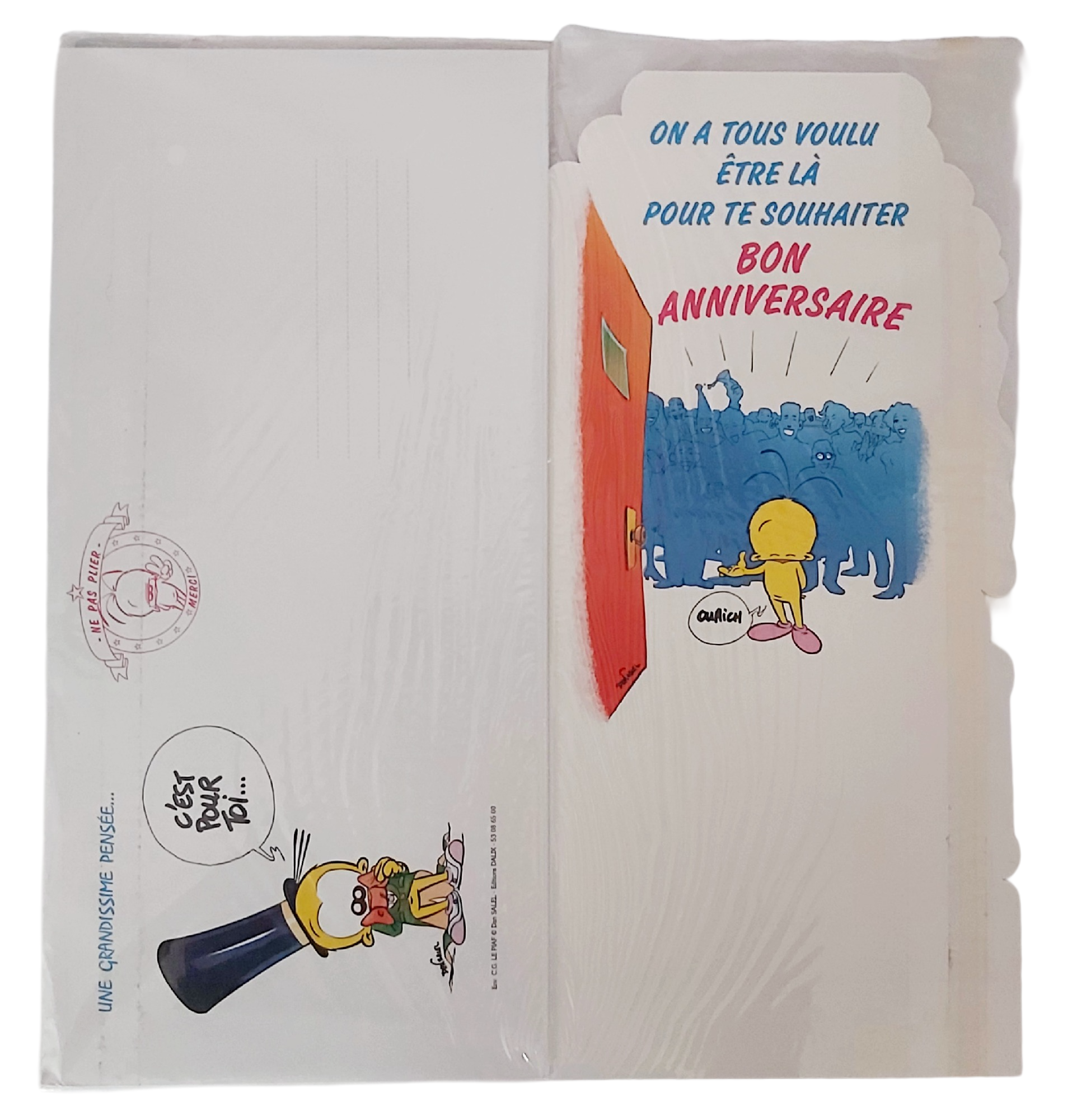 Le Piaf 1994 - Lot 3 Grandes Cartes Sous Blister d'Origine – Image 7