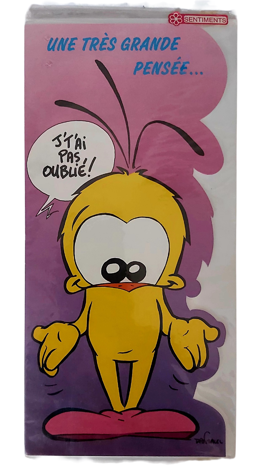 Le Piaf 1994 - Lot 3 Grandes Cartes Sous Blister d'Origine – Image 3