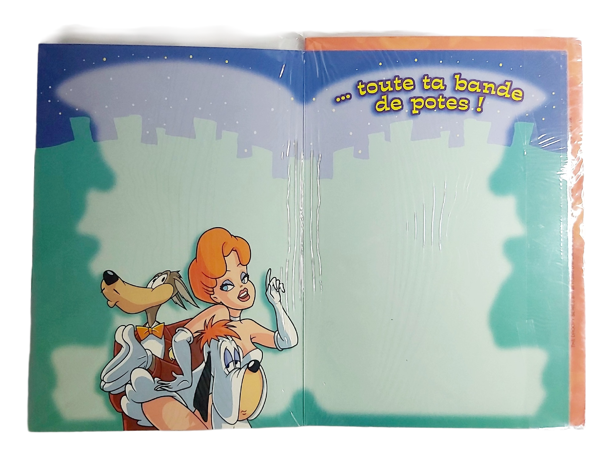 Tex Avery 1999 - Droopy & Red Carte Anniversaire Géante sous Blister – Image 3