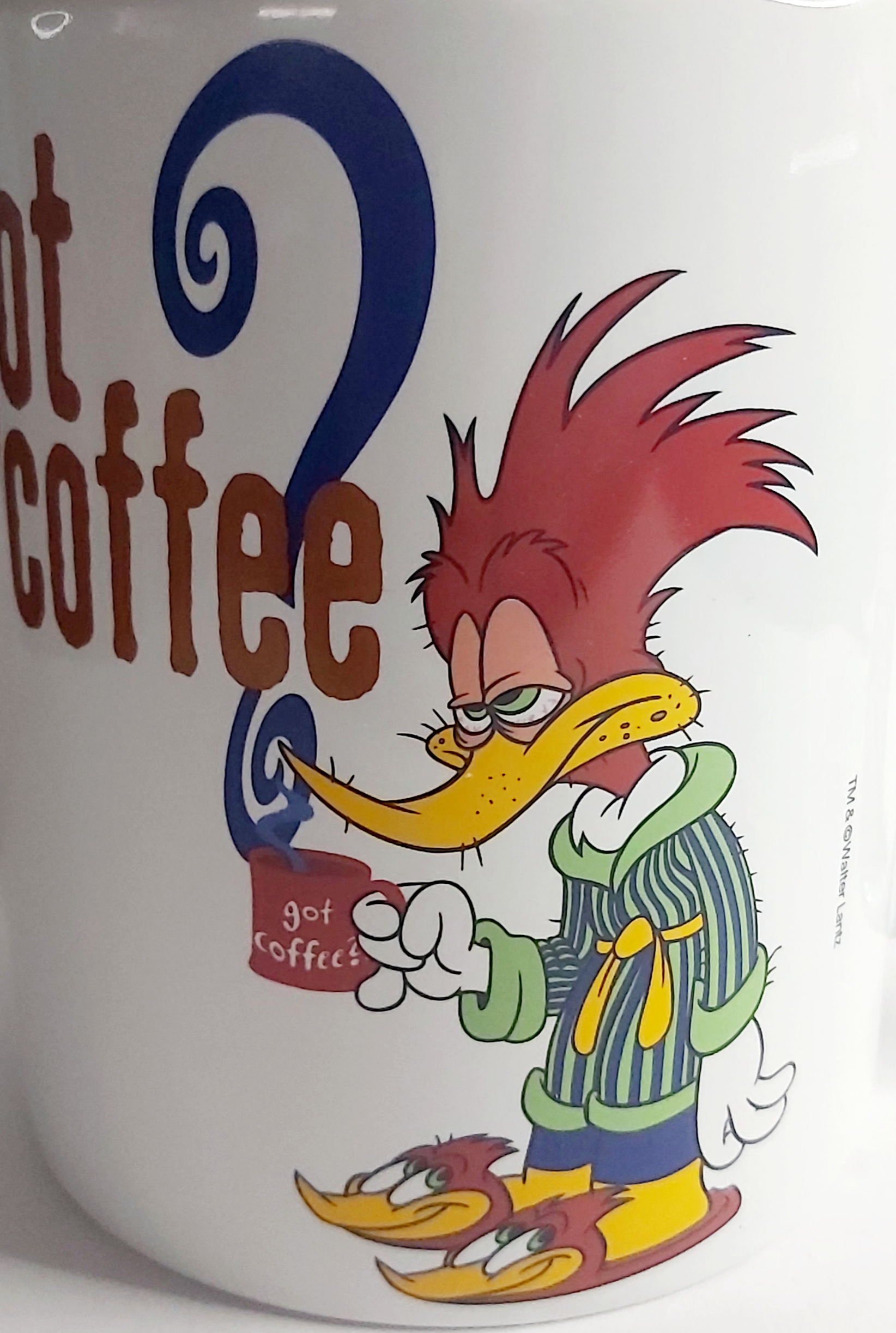 Woody Woodpecker - Grand Mug XXL "Got Coffee" PortAventura – Image 2