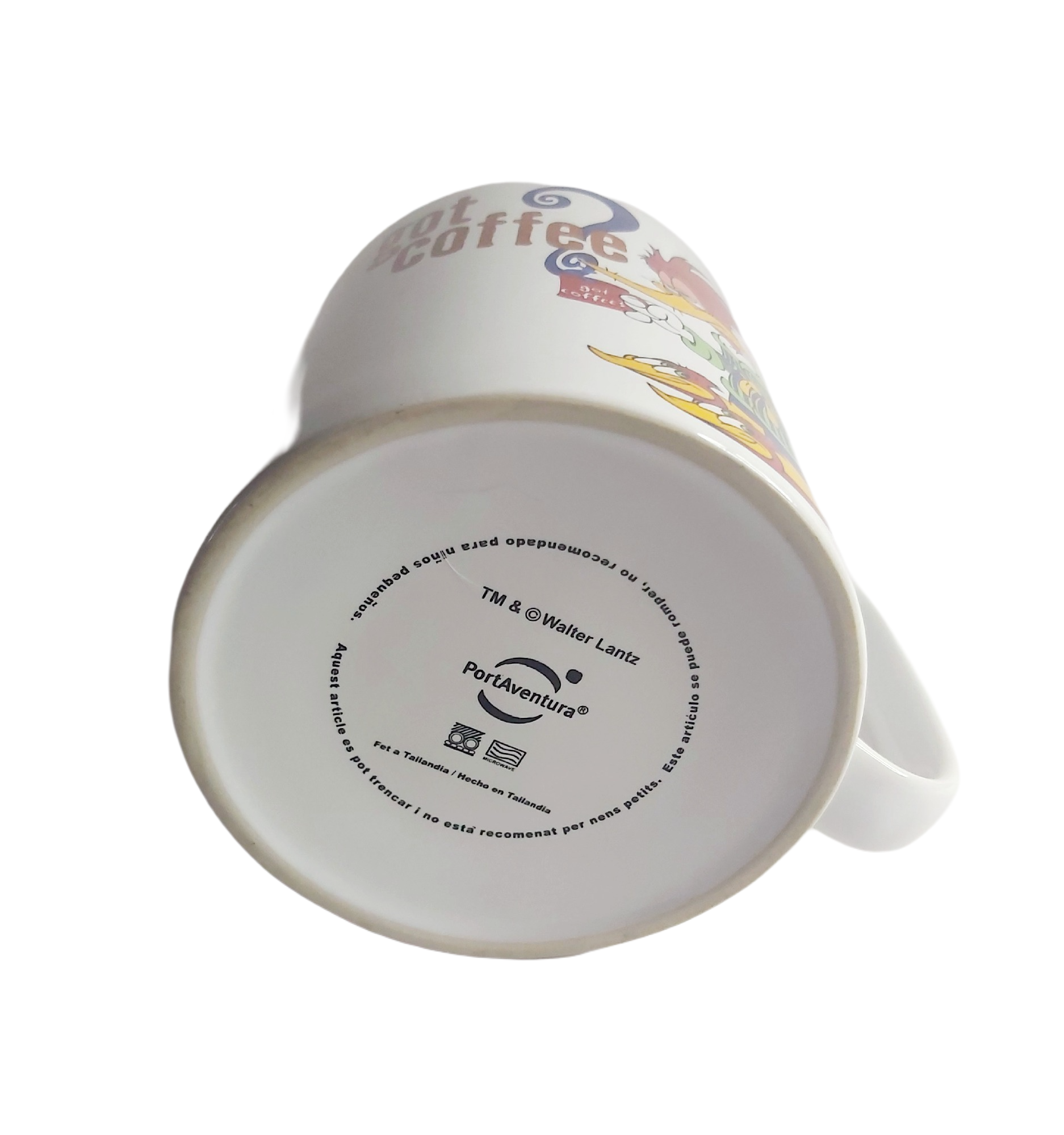 Woody Woodpecker - Grand Mug XXL "Got Coffee" PortAventura – Image 5