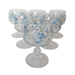 Arcopal Myosotis Veronica - Lot de 6 Verres à Pied