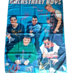 Backstreet Boys - Poster en Tissu Vintage 1995 Popcorn Poll 130x98cm