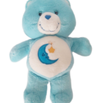 Bisounours Peluche Grosdodo Bleu Années 2000 (33 cm)
