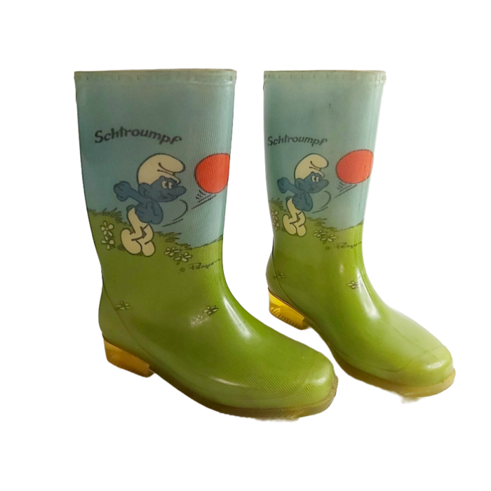 Les Schtroumpfs Bottes En Caoutchouc Made In France