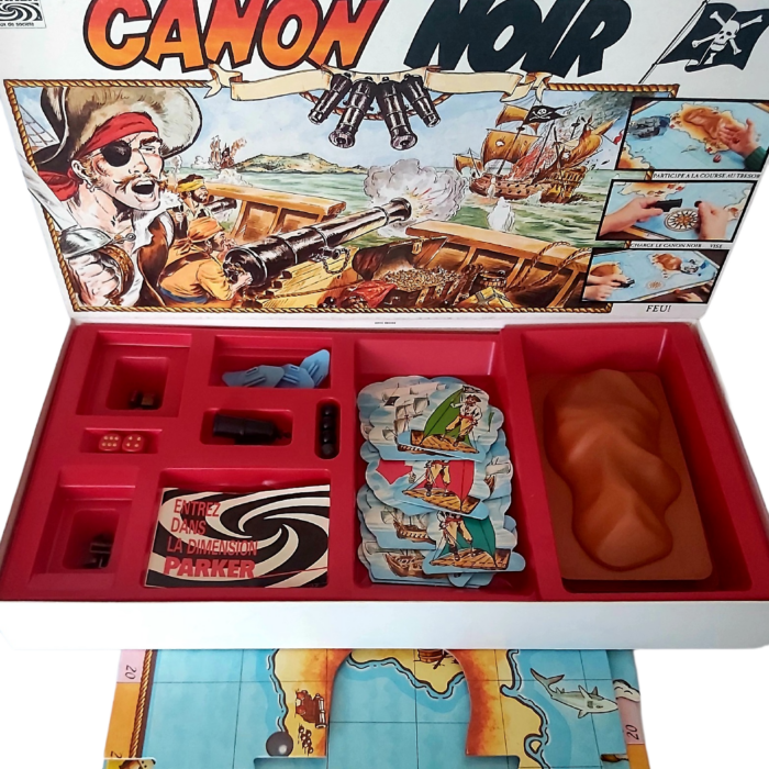 Canon Noir Jeu De Société Parker 1979 Complet Pirates